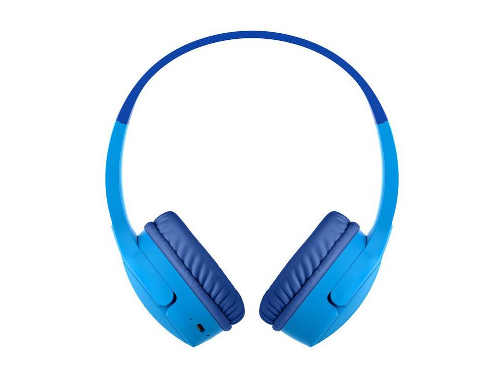 Belkin SoundForm Mini Wireless On-Ear Headphones for Kids, Blue